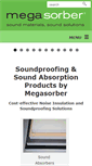 Mobile Screenshot of megasorber.com